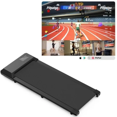 Immagine di Superun Raceable Tapis Roulant Elettrico Adatto per Dispositivi Indossabili ad Alta Tecnologia, Walking Pad con Controllo APP da Max 136 kg Casa Corsi di Formazione