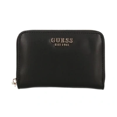 Immagine di Guess Laurel SLG M ZIP Around Portafoglio, Donna, Taglia: One Size, Nero