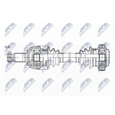 Immagine di NTY NPW BM 174 Albero motore / Semiasse Assale posteriore Sx, Dx
