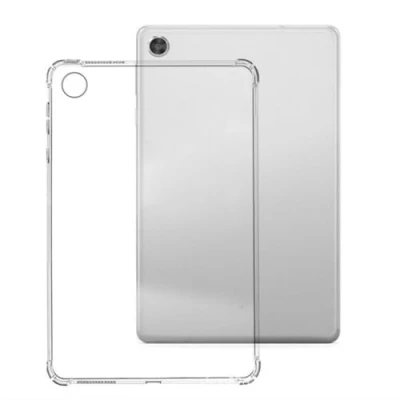 Immagine di GIOPUEY Cover per Lenovo Tab M8 (4th Gen) 2024, Scocca posteriore in TPU morbido, Copertura sottile, Protezione Airbag, Custodia Compatibile con 2024 trasparente