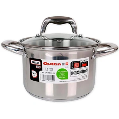 Immagine di Quttin New Caesar Pentola Argento, 18 cm