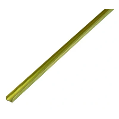 Immagine di Alberts 471613 Profilo a U, Ottone, 1000 x 6 mm