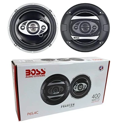 Immagine di 2 altoparlanti coassiali 4 vie compatibile con BOSS AUDIO SYSTEMS PHANTOM P65.4C 16,50 cm 165 mm 6,50&quot; diametro 200 watt rms 400 max sensibilità 84 db ohm, a coppia