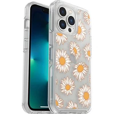 Immagine di OtterBox Cover Per IPhone 13 Pro, Symmetry, Resistente A Shock E Cadute, Sottile, Testata 3x Vs Le Norme Anti Caduta MIL STD 810G, Vintage Daisy