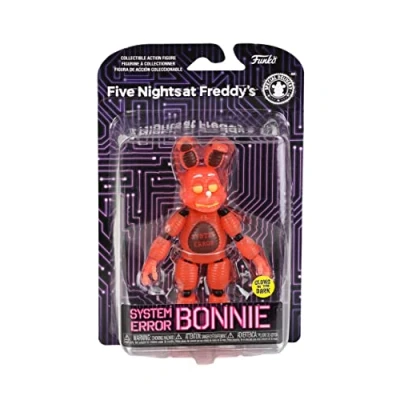 Immagine di Funko Action Figure: Five Nights At Freddy&#039;s (FNAF) System Error Bonnie The Rabbit Si Illumina Al Buio Giocattolo da Collezione Idea Regalo Merchandising Ufficiale Video Games Fans