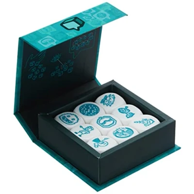 Immagine di Asmodee Italia, Rory&#039;s Story Cubes Astro (Ottanio), Gioco di Dadi per Creare Storie, Edizione in Italiano, 8085