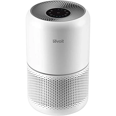 Immagine di LEVOIT Purificatore d&#039;Aria, Filtro HEPA per Allergie e Asma, CADR 187m3/h,40m², 24dB, Depuratore Rimuove 99,97% di Polvere Pollini Peli Muffe Fumo Odori, Modalità Sonno&amp;Timer, Casa Uffcio