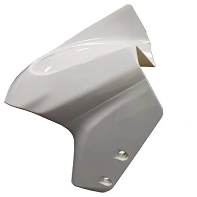 Immagine di one by Camamoto parafango anteriore carena plastica passa ruota compatibile con (cod 77380010D Yamaha t max 500 / 530cc anno 2008 2009 2010 2011 2012 rif. orig. 4B52151100 (bianco))