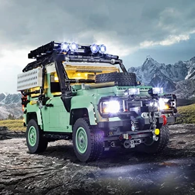 Immagine di LIGHTAILING Kit di Illuminazione a LED per 10317 Land Rover Classic Defender 90 modello da Costruire Set luci compatibile con il (non includere modello)