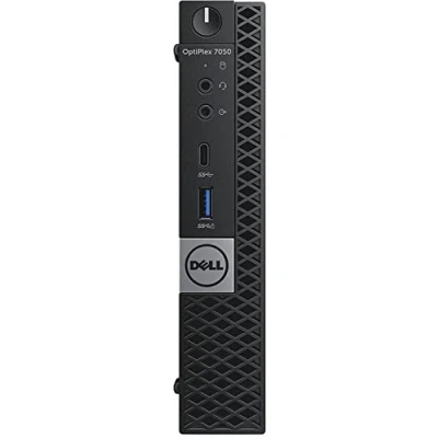 Immagine di Dell Desktop OptiPlex 7050 Micro USFF, Intel Core i5 6500T, 16 GB RAM, 240 SSD, Windows 10 Pro (ricondizionato)