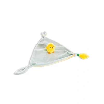 Immagine di NICI copertina di comfort Piu 26x28cm giallo Peluche per neonati e bambini piccoli da afferrare, coccolare, scoprire con cui addormentarsi