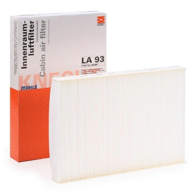 Immagine di MAHLE ORIGINAL LA 93 Filtro abitacolo particellare 300,0 204 29,0 AUDI: A4 B6 Sedan, B7 Avant, B8 SEAT: Exeo ST, Sedan