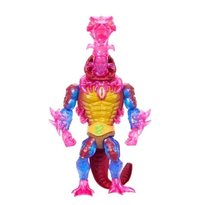 Immagine di Masters of the Universe Origins Rattlor Turtles Grayskull, action figure snodata con accessori, crossover Reptile Wars tra MOTU e Tartarughe Ninja, giocattolo per bambini, 6+ anni, JBN01