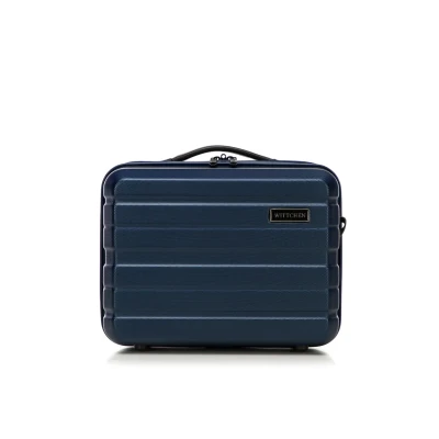 Immagine di WITTCHEN COMODO Line Custodia cosmetica Bagaglio Borsa da toilette in ABS Tracolla rimovibile Taglia XS Blu scuro