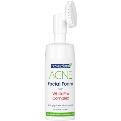 Immagine di Novaclear Schiuma viso ACNE con WhitePro Complex 100ml