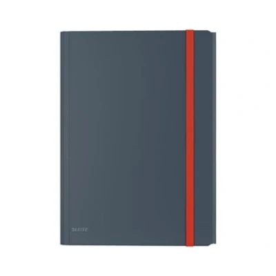 Immagine di Leitz Cosy Cartella a 3 Lembi con Tasca, Formato A4, in Polipropilene, Capacità 150 Fogli, Grigio Velluto, 46190089