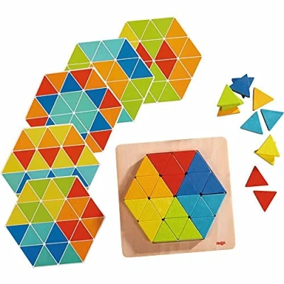 Immagine di HABA 301703 Arranging Game Magical Pyramids for Ages 2 years and up (Made in Germany)