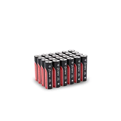 Immagine di OLYMPIA Top Power 1,5 Volt, batteria alcalina, AA, Mignon, 24 pezzi nella scatola, ideale per torce, telecomandi, controller e giocattoli