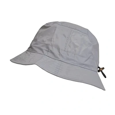 Immagine di Toutacoo, Cappello da Pioggia Aspetto Nylon Regolabile (04 Grigio Chiaro/M L)