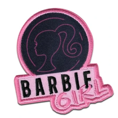 Immagine di Comercial Mercera Barbie © Ragazza Toppe Termoadesive Patch Toppa Ricamate, Misura: 7 x 6,6 cm