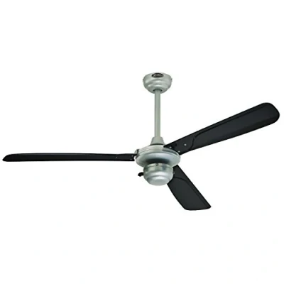 Immagine di Westinghouse Lighting 7242240 Ventilatore a Soffitto Mountain Gale, Metallo, Argento, solare