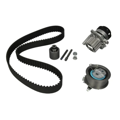 Immagine di HEPU PK05500 Pompa Acqua + Kit Cinghia Distribuzione 120 VOLKSWAGEN: Golf 4, Passat B5 GP Variant, Caddy 3, AUDI: A4 B6 Avant, A3 Hatchback