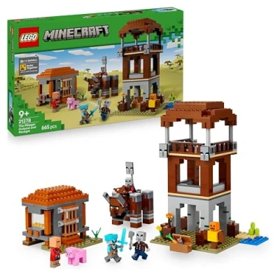 Immagine di LEGO 21278 Ein Verwüster am Plünderer Aussenposten (21278, Minecraft)