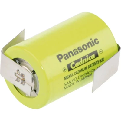Immagine di Panasonic Sub C ZLF Batteria ricaricabile speciale 4/5 linguette a saldare Z NiCd 1.2 V 1200 mAh