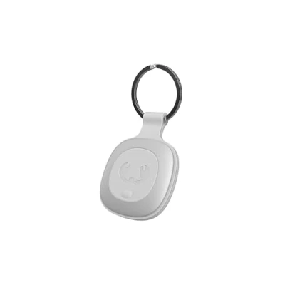 Immagine di Fresh &#039;n Rebel Smart Finder Funziona con Apple Dov&#039;è (IOS), Cercatore di Chiavi, Tag, IP67 impermeabile, supporta la modalità Lost, batteria sostituibile (Ice Grey, Confezione da 1)