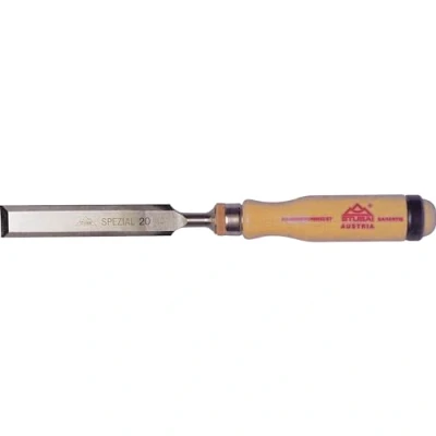 Immagine di Stubai 353005 Scalpello in Acciaio, Manico Legno, 13 mm