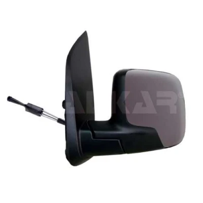 Immagine di Specchio retrovisore esterno Alkar 9231351 Sx con la prima mano Regolazione:comando cavo flessibile, convesso per veicolo guida a FIAT: Qubo
