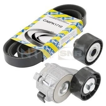 Immagine di SNR KA859.30 Kit cinghie Poly V PEUGEOT: 206 Hatchback, 508 I SW, 407 CITROËN: Berlingo II, Nemo Van, Xsara Picasso
