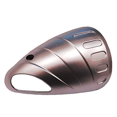 Immagine di one by Camamoto plastica coperchio Protezione Collettore Scarico Marmitta compatibile con Yamaha T Max 500 Modello dal 2001 al 2007 Carbon Look/cromo sasatinato/cromato (cromato satinato)