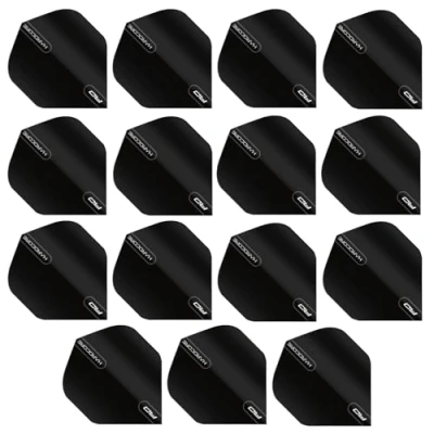 Immagine di RED DRAGON Hardcore XT Nero Extra Spesso Standard Freccette Dart Voli 5 Giochi per Pacchetto (15 in Totale)