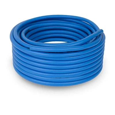Immagine di EBERTH tubo per aria compressa 10m, compressore con diametro 6mm x 11mm (interno esterno) e pressione di esercizio 20 bar, accessori pistole ad senza attacco