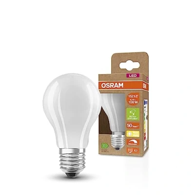 Immagine di OSRAM 4099854065699 LED (monocolore) ERP B (A G) E27 Forma cilindrica 8.2 W = 100 Bianco caldo (Ø x A) 60 mm dimmerabile 1 pz.