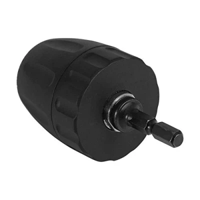Immagine di Chuck,3/8 24unf Clip Autoserrante Da Trapano Senza Punta 0,8 10 Mm Con Adattatore Esagonale Gambo 1/4 &#039;&#039; W Adatto Per Asse 9,3