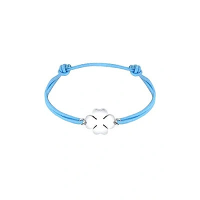Immagine di Elli Bracciale Donne Portafortuna a forma di quadrifoglio in argento sterlino 925 placcato oro rosa