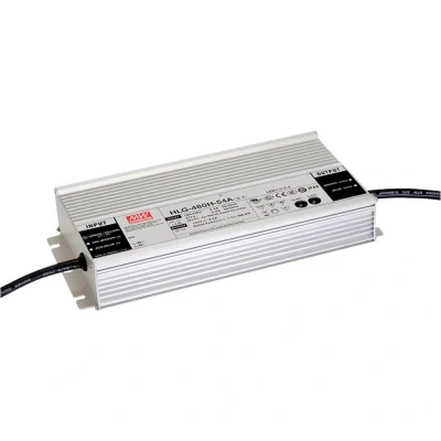 Immagine di Mean Well HLG 480H 24 Driver per LED Tensione costante, Corrente costante 480 W 20 A 12 V/DC adatto esterno (outdoor), Circuito PFC, non dimmerabile,