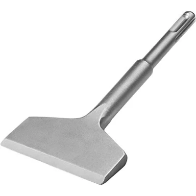 Immagine di Firecore Scalpello SDS Plus,Scalpello Curva per Piastrelle, Ceramica, rimuovere cemento, pavimenti,165 mm x 75 mm,utilizzato con martello a percussione (FS18365)