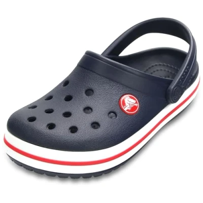 Immagine di Crocs Crocband Clog T, Zoccoli Unisex Bambini e ragazzi, Navy/Red, 24/25 EU