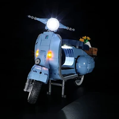 Immagine di LIGHTAILING Kit di Illuminazione a LED per 10298 Icons Vespa 125 modello da Costruire Set luci compatibile con il (non includere modello)