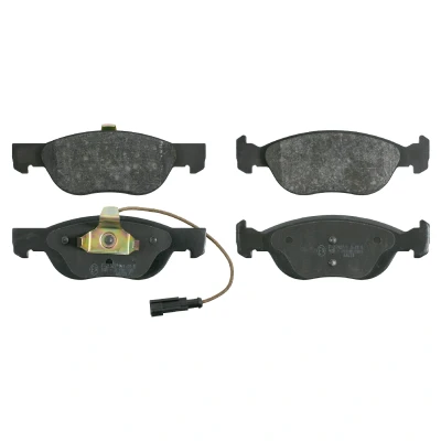 Immagine di FEBI BILSTEIN 16091 Kit pastiglie freno Assale anteriore con contatto segnalazione usura clip pistone FIAT: BRAVO 1, Barchetta, Brava Hatchback