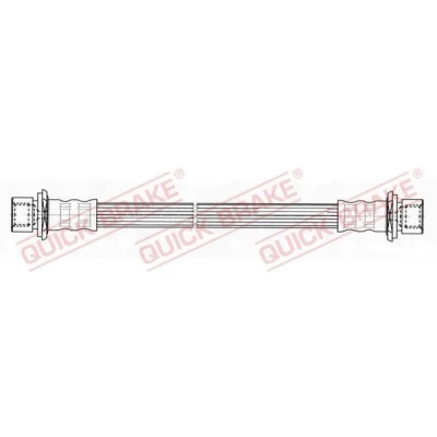 Immagine di QUICK BRAKE 25.025 Tubi Freno 235mm M10x1 con filettatura interna TOYOTA: Aygo