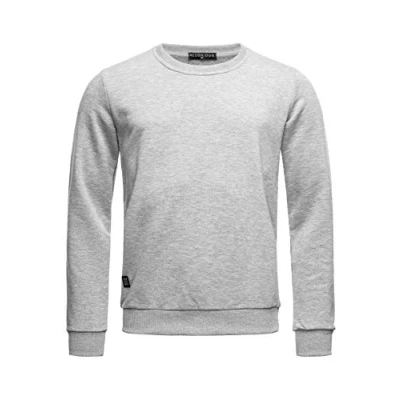 Immagine di RED BRIDGE Felpa da Uomo Premium Basic Maglia in Cotone Grigio S