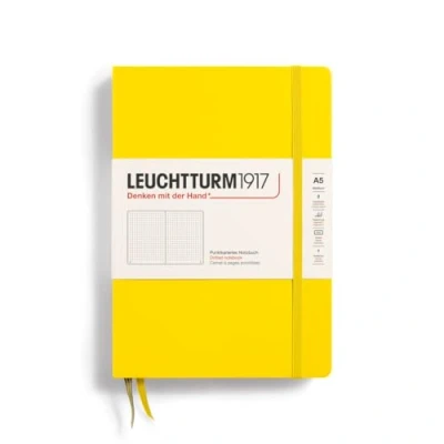 Immagine di LEUCHTTURM1917 344800 Taccuini Medium (A5), Copertina rigida, Puntini, Giallo Limone