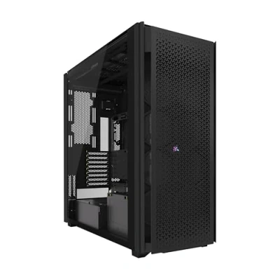 Immagine di CORSAIR 9000D RGB AIRFLOW Case per PC Super Full Tower Spazio Mastodontico Attacco ventole InfiniRail™ Nessuna Ventola Inclusa iCUE LINK System Hub Incluso Nero