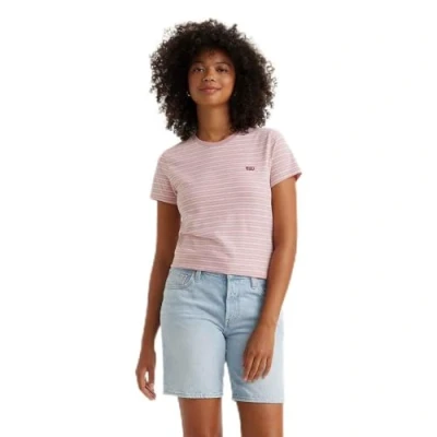 Immagine di Levi&#039;s Perfect TEE Tshirt basic, Donna, Taglia: XXS, Tea stripe keepsake lilac