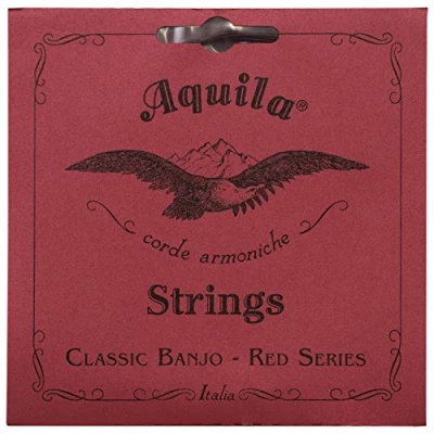 Immagine di Aquila Red Series AQ 11B Set di 5 corde per banjo, tensione media