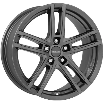 Immagine di DEZENT 5 fori 17Inch 112mm cerchio in lega TZ graphite graphit matt TTZ78GA30E Cerchione